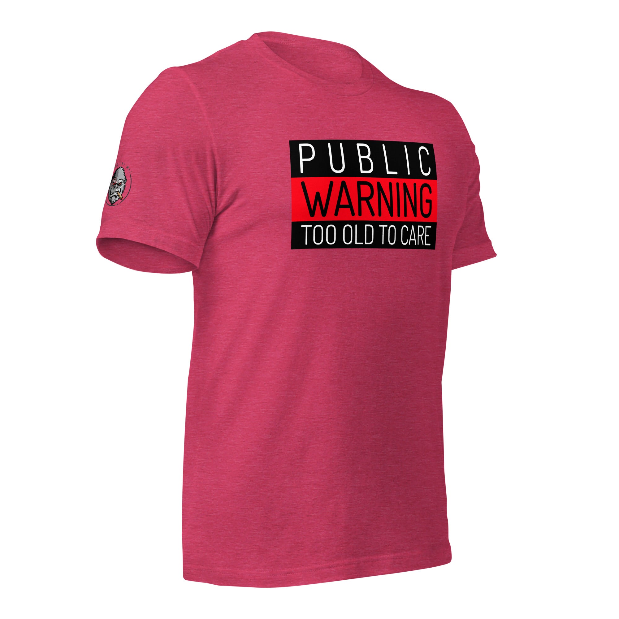 Public Warning Unisex T-shirt