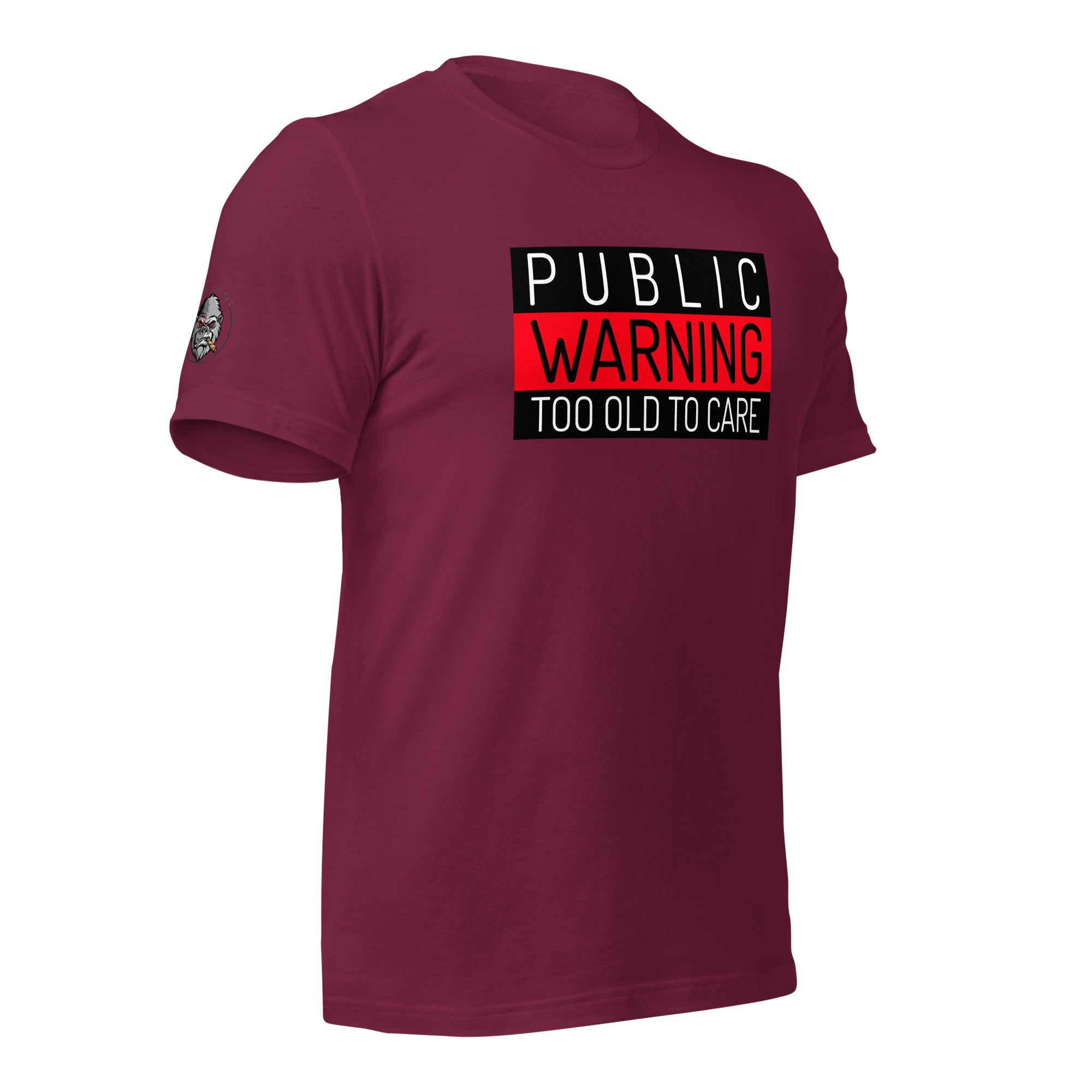 Public Warning Unisex T-shirt