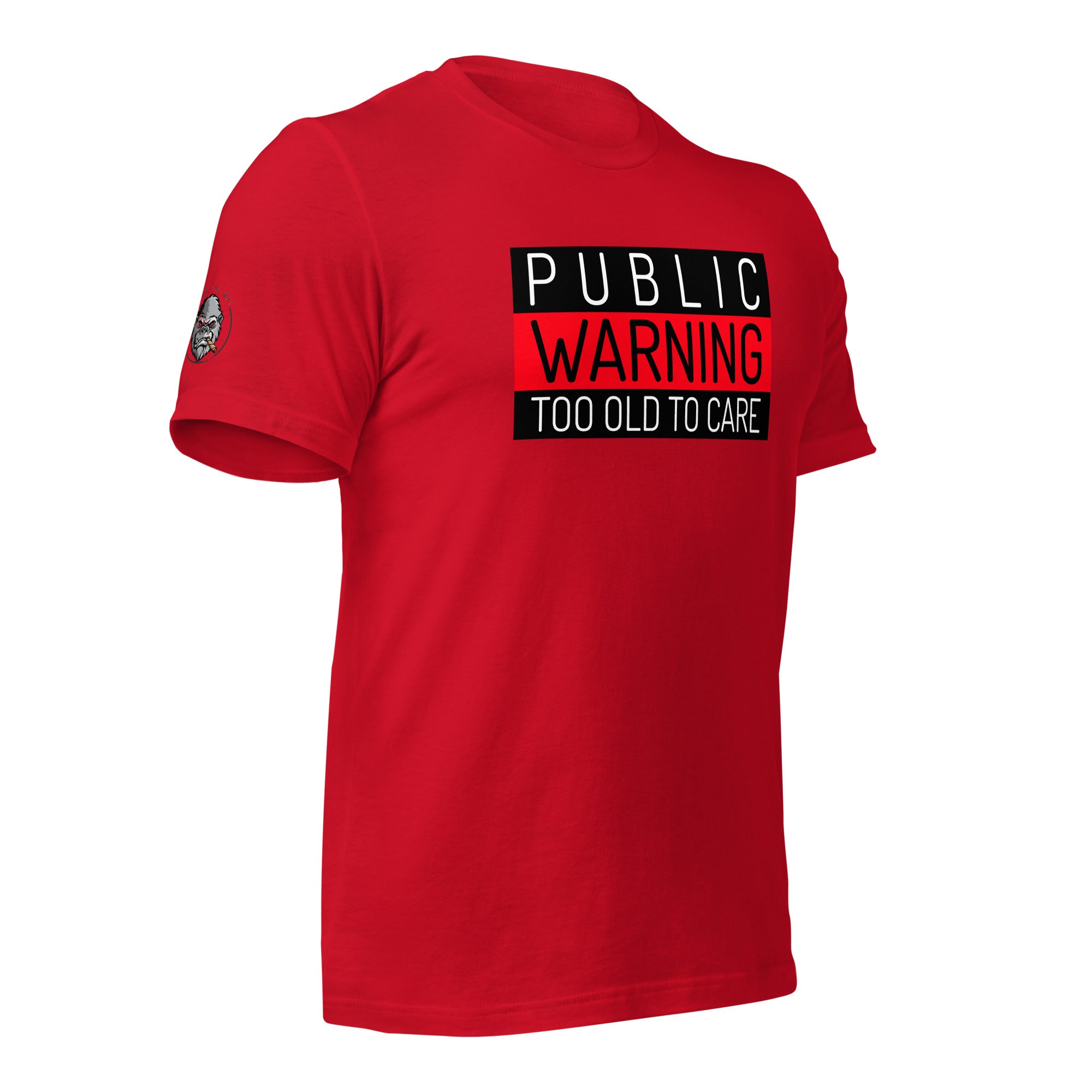 Public Warning Unisex T-shirt