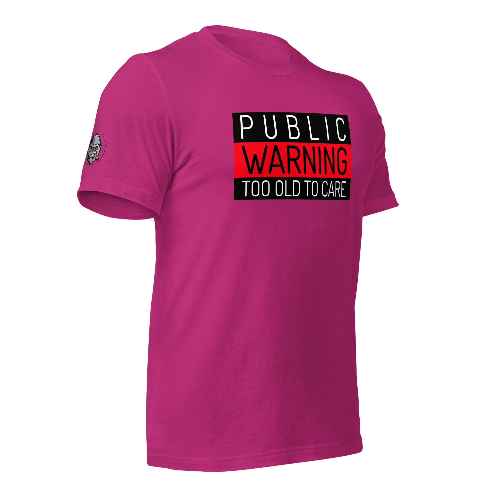 Public Warning Unisex T-shirt