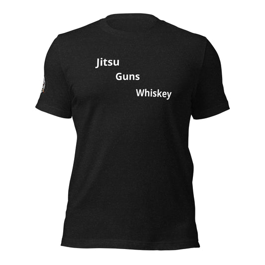 Jitsu Guns Whiskey T-shirt