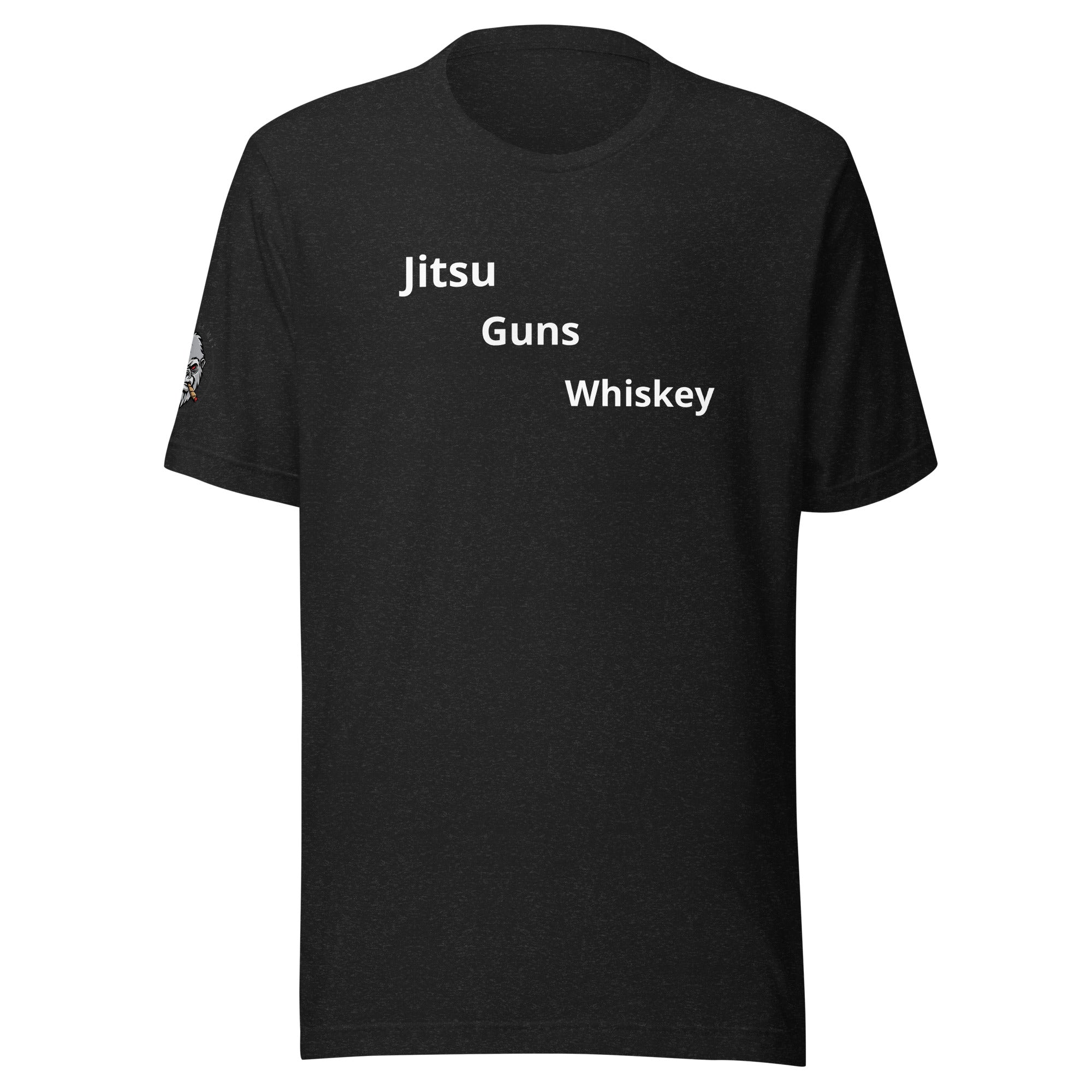 Jitsu Guns Whiskey T-shirt