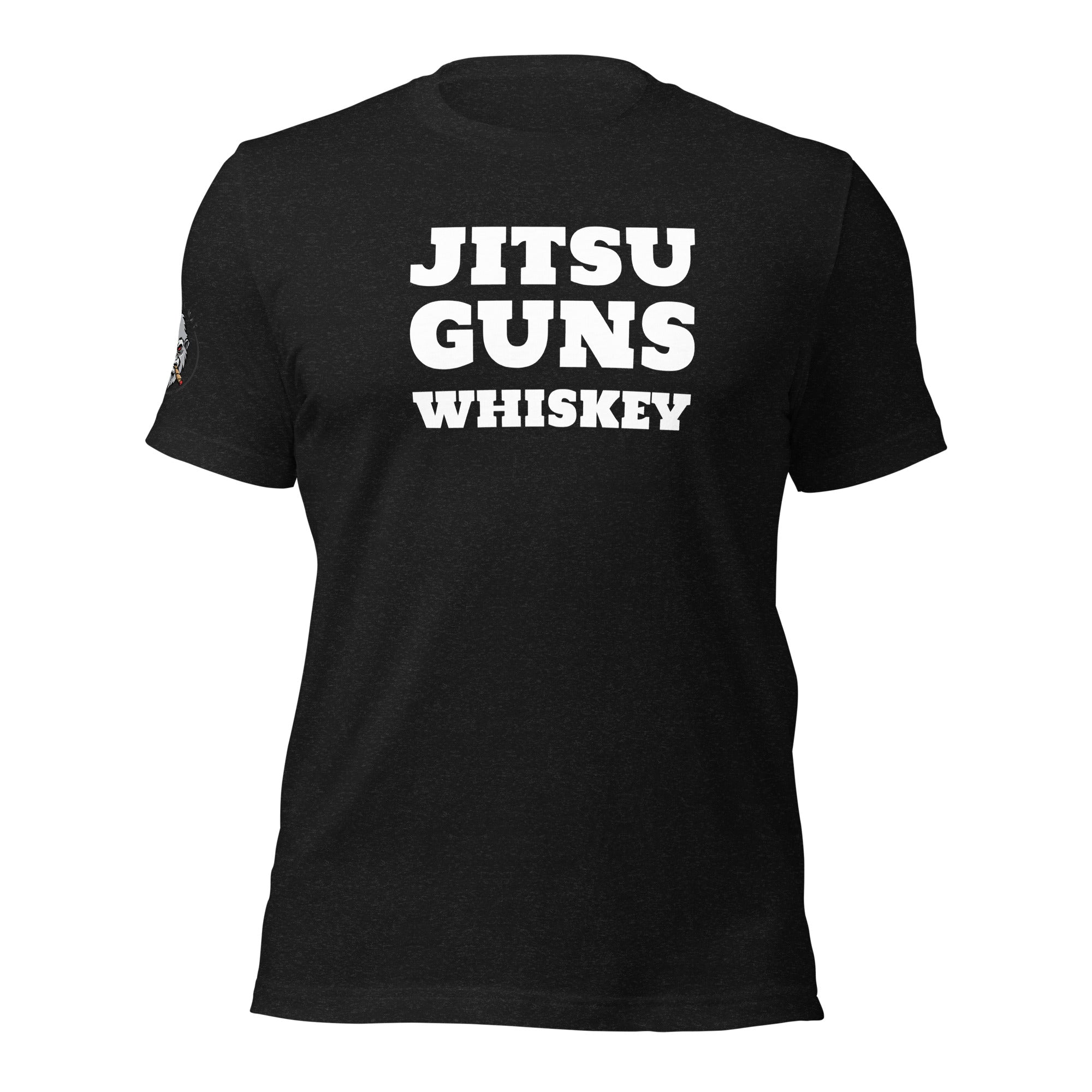 Guns Jitsu Whiskey Unisex T-shirt